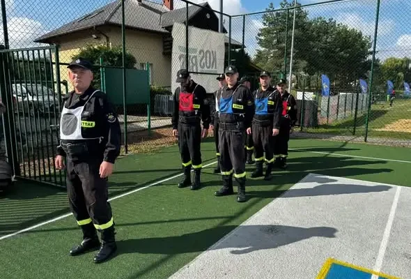 Międzygminne Zawody Sportowo-Pożarnicze w Goleszowie: sukces OSP Cieszyn Marklowice w musztrze