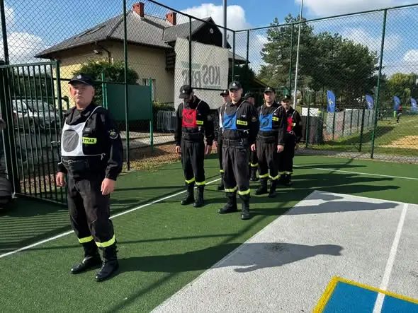 Międzygminne Zawody Sportowo-Pożarnicze w Goleszowie: sukces OSP Cieszyn Marklowice w musztrze