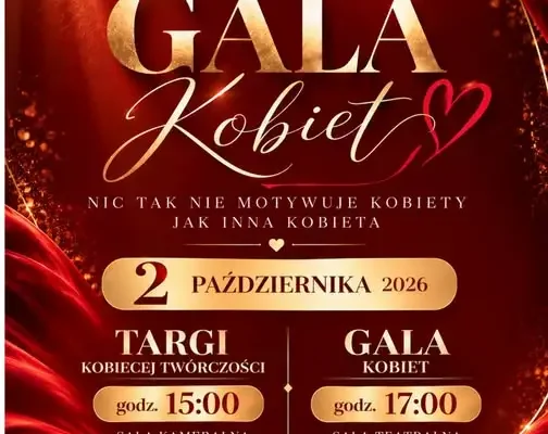 Gala Kobiet w Rydułtowach – wyjątkowy wieczór już 2 października