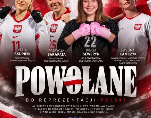 Cztery piłkarki związane z SWD Wodzisław Śląski w seniorskiej reprezentacji Polski