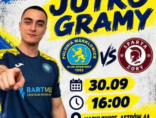 Polonia Marklowice kontra Sparta Żory – zapowiedź meczu