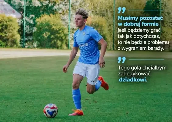 17-letni Kamil Kubala z pierwszym golem w seniorach! Wywiad z młodym zawodnikiem