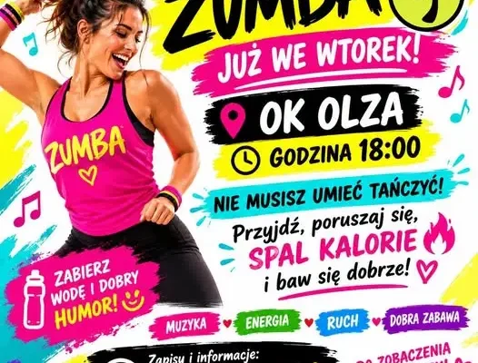Zumba w Okolzy – już we wtorek o 18:00