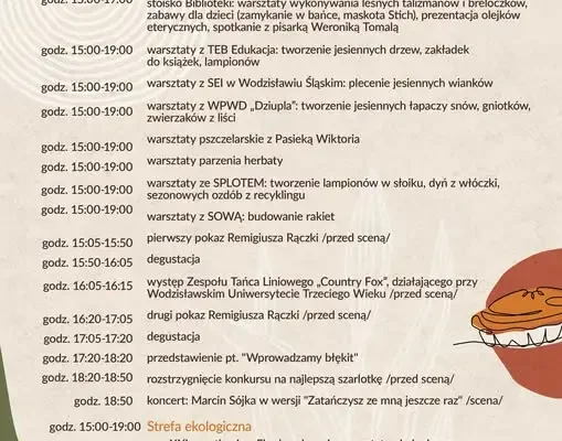DzieJesie(ń) Festiwal vol. 6 w Wodzisławiu Śląskim – start dziś o 15:00