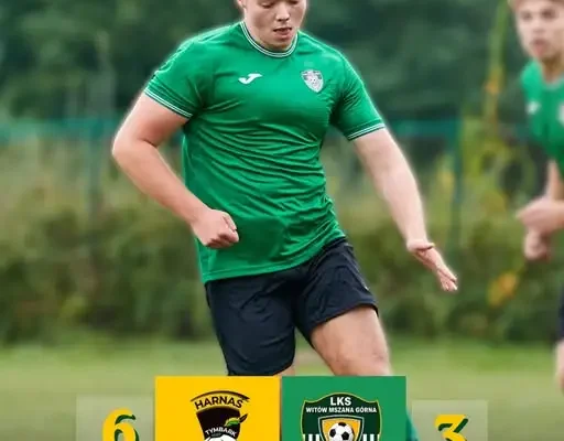 Ludowy Klub Sportowy Witów Mszana Górna przegrywa 3:6 w meczu ligowym