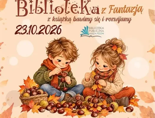 Biblioteka w Pszowie zaprasza dzieci na kreatywne zajęcia „Biblioteka z Fantazją”