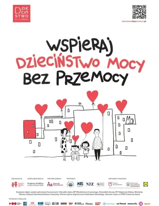 Szkoła dołącza do kampanii „Dzieciństwo Mocy. Bez przemocy.”