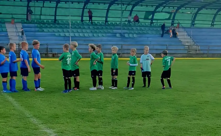 Orliki Młodsze TS Górnik Pszów wygrywają z Krzyżanowicami
