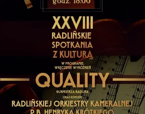 XXVIII Radlińskie Spotkania z Kulturą – 24 października w MOK Radlin