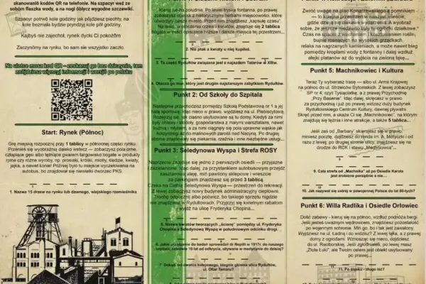 Rydułtowy zapraszają na grę miejską „Szpacyr ze zagadkami”