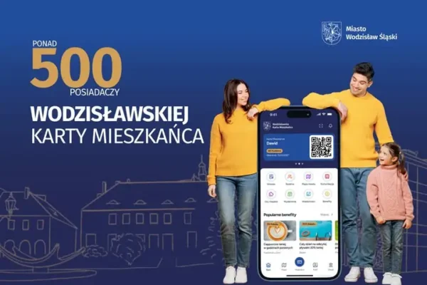 Wodzisławska Karta Mieszkańca przekroczyła 500 użytkowników