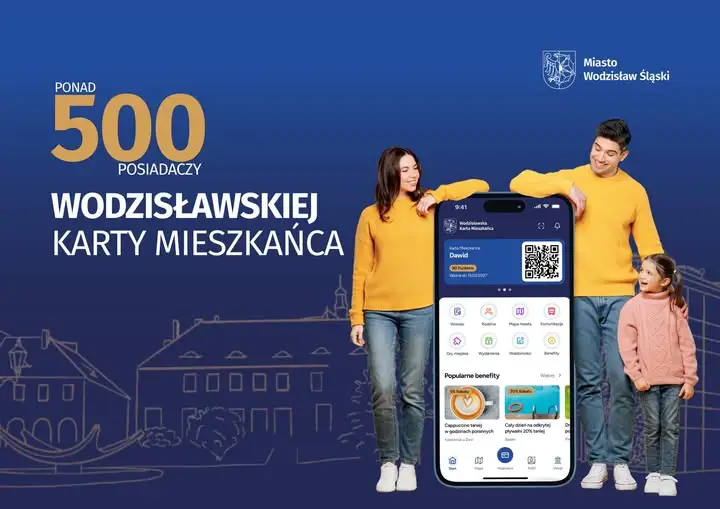 Wodzisławska Karta Mieszkańca przekroczyła 500 użytkowników