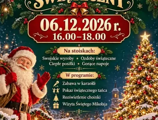 Mikołajki w Lubomi – GOKSIR zaprasza na świąteczne popołudnie 6 grudnia