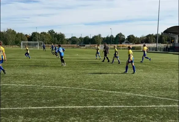 Remis 4:4 młodzików MKS Gmina Lubomia z Akademią Rapid