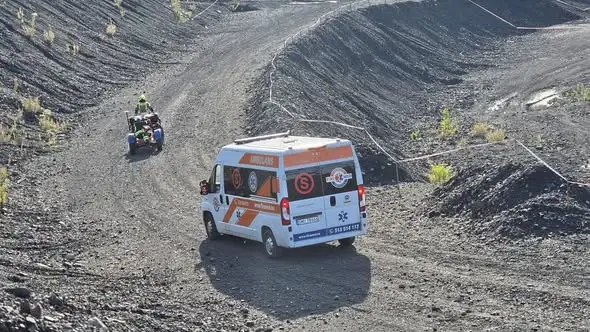 Zabezpieczenie Extreme 6 Cross Country Skrzyszów przez OSP Godów