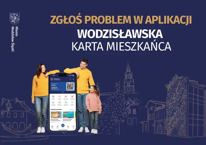 Wodzisław Śląski: zgłoś problem w aplikacji Wodzisławska Karta Mieszkańca