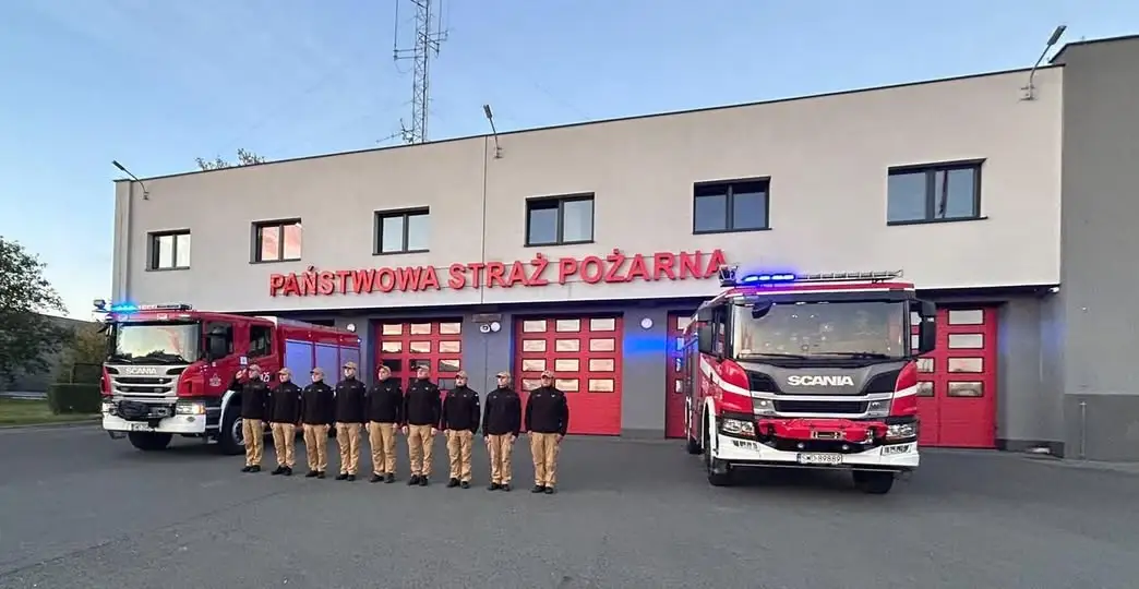Strażacy z Wodzisławia oddali hołd kolegom z Niska