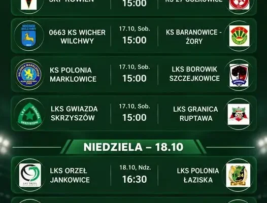 Zapowiedź VIII kolejki Klasy A – mecze już w ten weekend