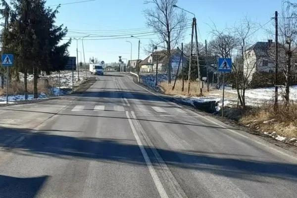Budowa chodnika w Połomi: od 19 października zmiany w ruchu na ul. Wolności