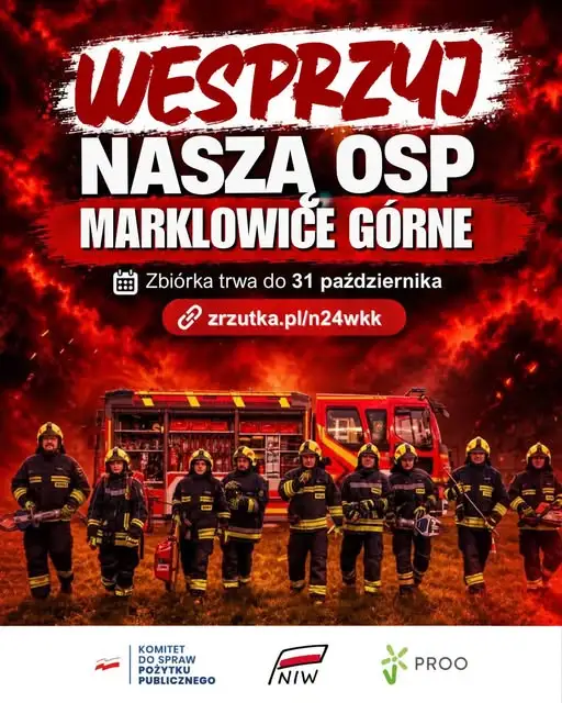 Dwa cele zbiórki OSP osiągnięte – czas na doposażenie Młodzieżowej Drużyny Pożarniczej