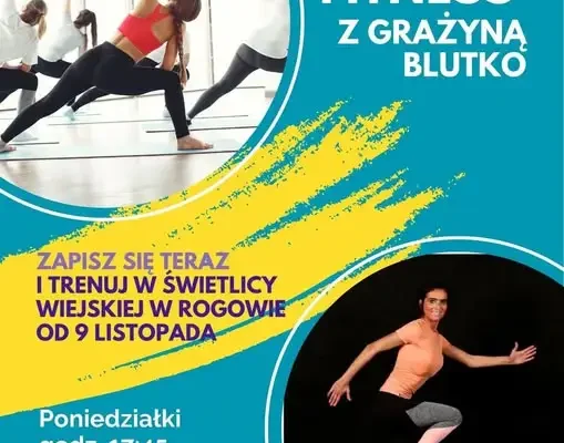 Zajęcia fitness w Rogowie – zapisy trwają, start 9 listopada