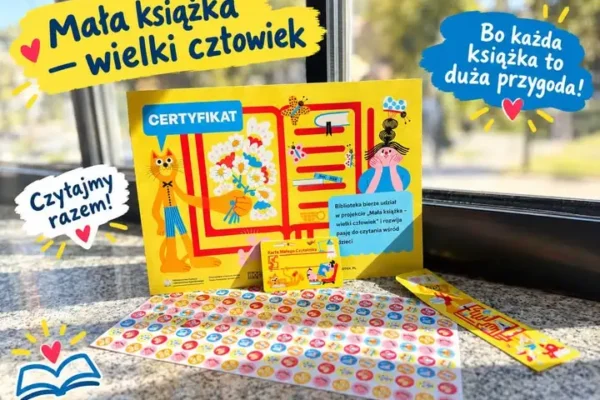 Pszów: biblioteka zaprasza przedszkolaki do akcji „Mała książka – wielki człowiek”