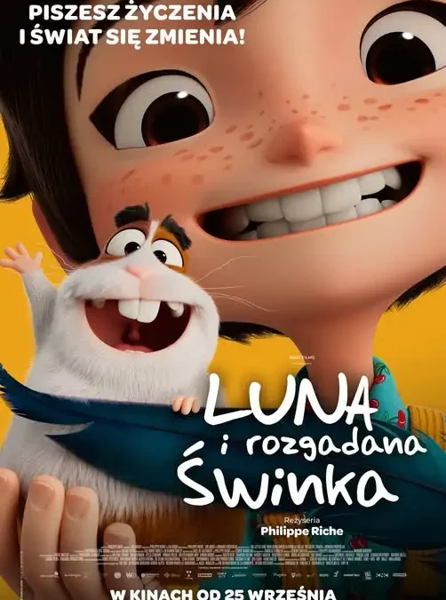 „Luna i rozgadana świnka” – filmowa przygoda w Wodzisławskim Centrum Kultury