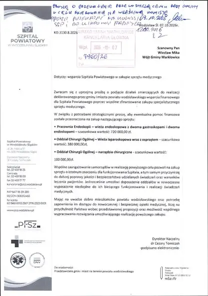 Komisja Spraw Społecznych: bezpieczeństwo, koszty imprez i wsparcie szpitala