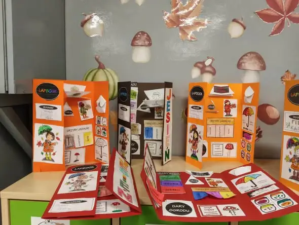 Jesień w lapbookach – kreatywna lekcja klasy 3a
