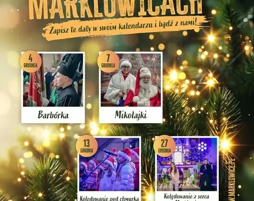 Grudzień w Marklowicach: Barbórka, Mikołajki i dwa kolędowania