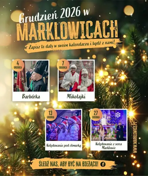 Grudzień w Marklowicach: Barbórka, Mikołajki i dwa kolędowania