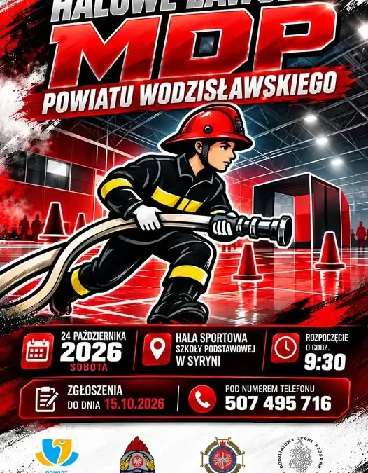 Młodzieżowe Drużyny Pożarnicze z powiatu wodzisławskiego rywalizują w Syryni