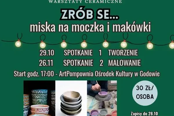 Godów: przedświąteczne warsztaty „Zrób se miskę na moczka i makówki”