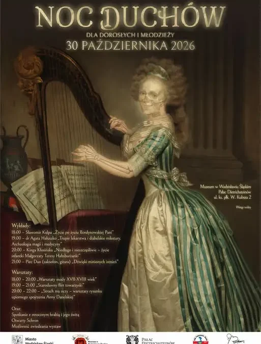Muzealna Noc Duchów w Pałacu Dietrichsteinów – zaproszenie dla młodzieży i dorosłych