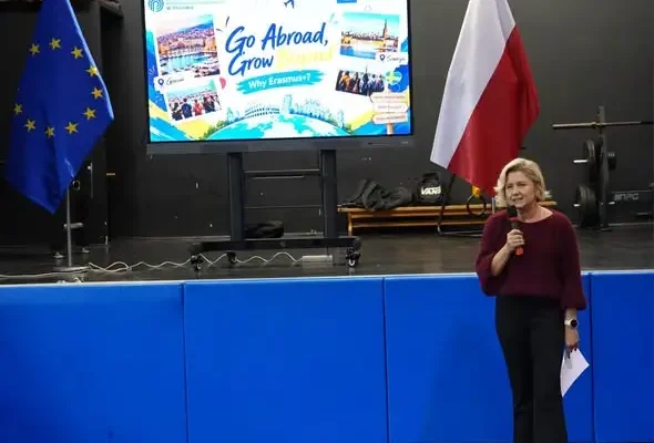 Erasmus+ w ZSP w Pszowie: uczniowie dzielą się doświadczeniami z zagranicznych praktyk