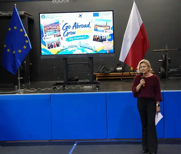Erasmus+ w ZSP w Pszowie: uczniowie dzielą się doświadczeniami z zagranicznych praktyk