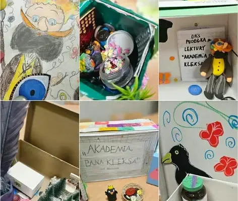 Lektury szkolne w pudełkach – kreatywny projekt uczniów z Wodzisławia