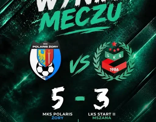 Start Mszana przegrywa w Żorach. Dwie bramki Stańkusza i gol Kotali