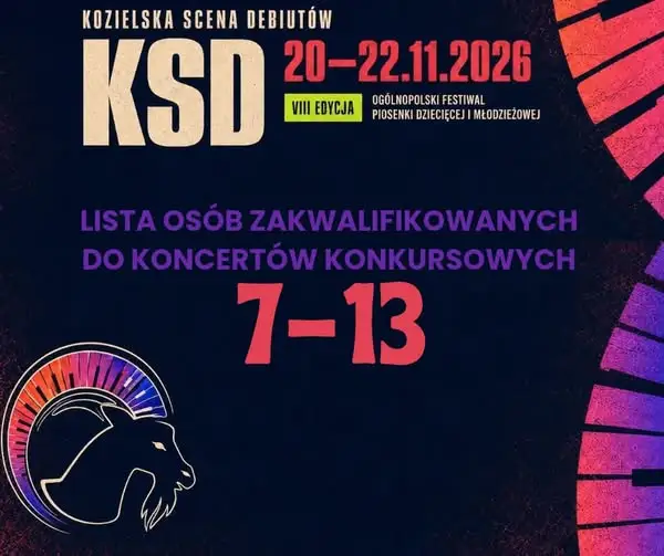 Kędzierzyn-Koźle: znamy finałową 16. Ogólnopolskiego Konkursu Wokalnego