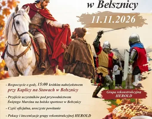 Święty Marcin na Stawach w Bełsznicy – tradycyjne świętowanie już 11 listopada